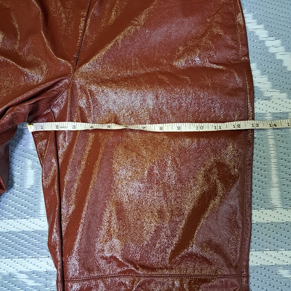 Aritzia Wilfred Faux Leather Funk Pant in Rustique - Picture 15 of 16